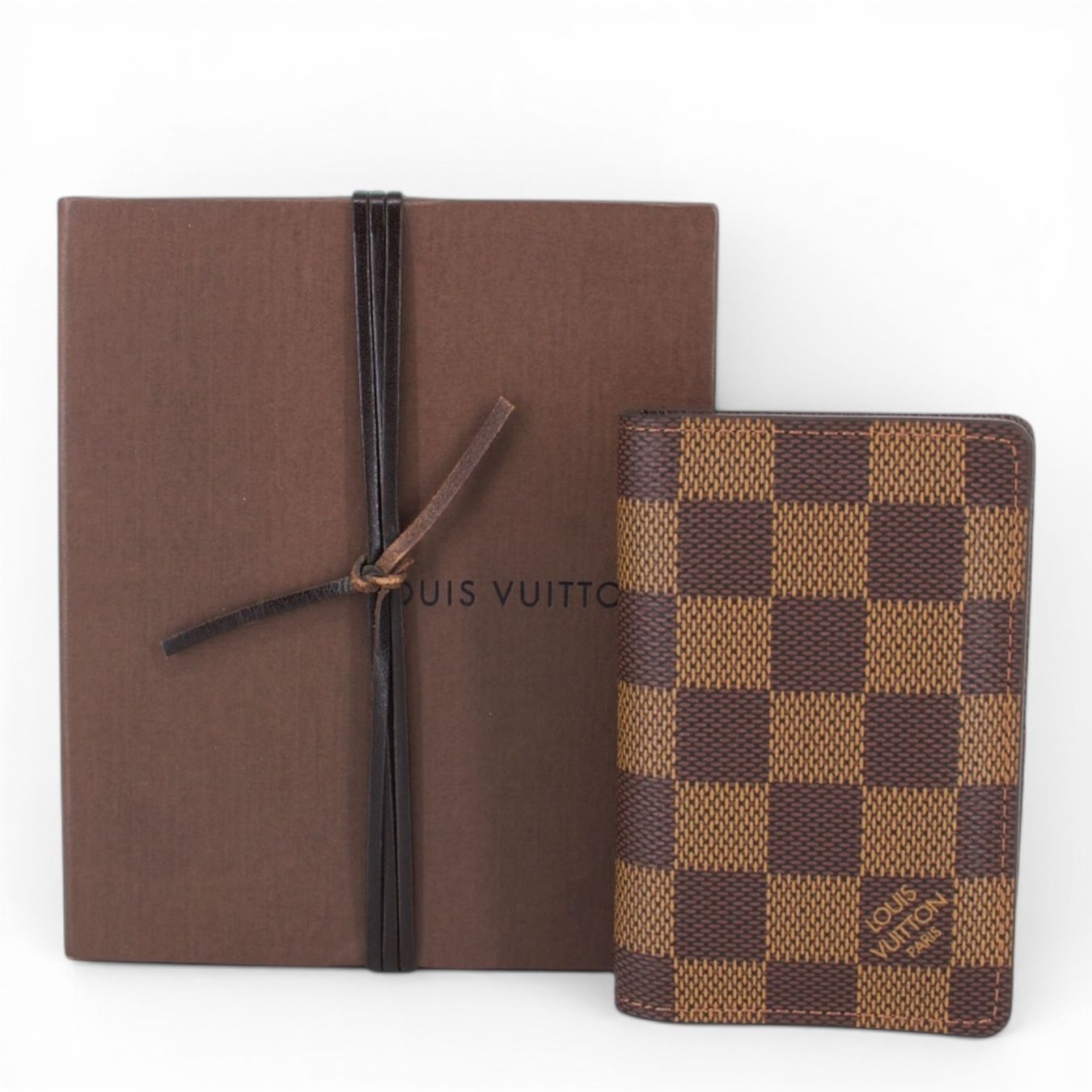 Louis Vuitton Portafogli: Louis Vuitton Organizer de Poche Damier ebène – Usato da Binningen venduto da Designerlabels 1