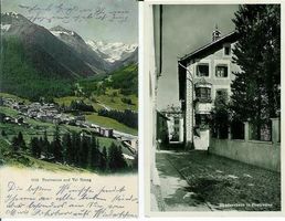 Pontresina GR 5 AK 1905 -1952 GR alle sehr gut erhalten
