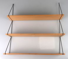 Vintage Stringregal aus Holz