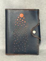 Leder Schreibmappe, Handmade