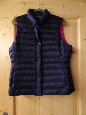 Daunen Gilet blau-pink Tommy Hilfiger Gr. XL - 42613