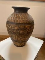 Vase, handgefertigt, Töpferkunst