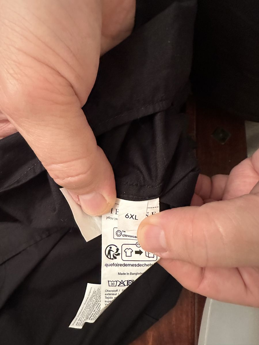 Camicie: Herrenhemd schwarz 6xl – Usato da Bern venduto da Ruhrallee 3