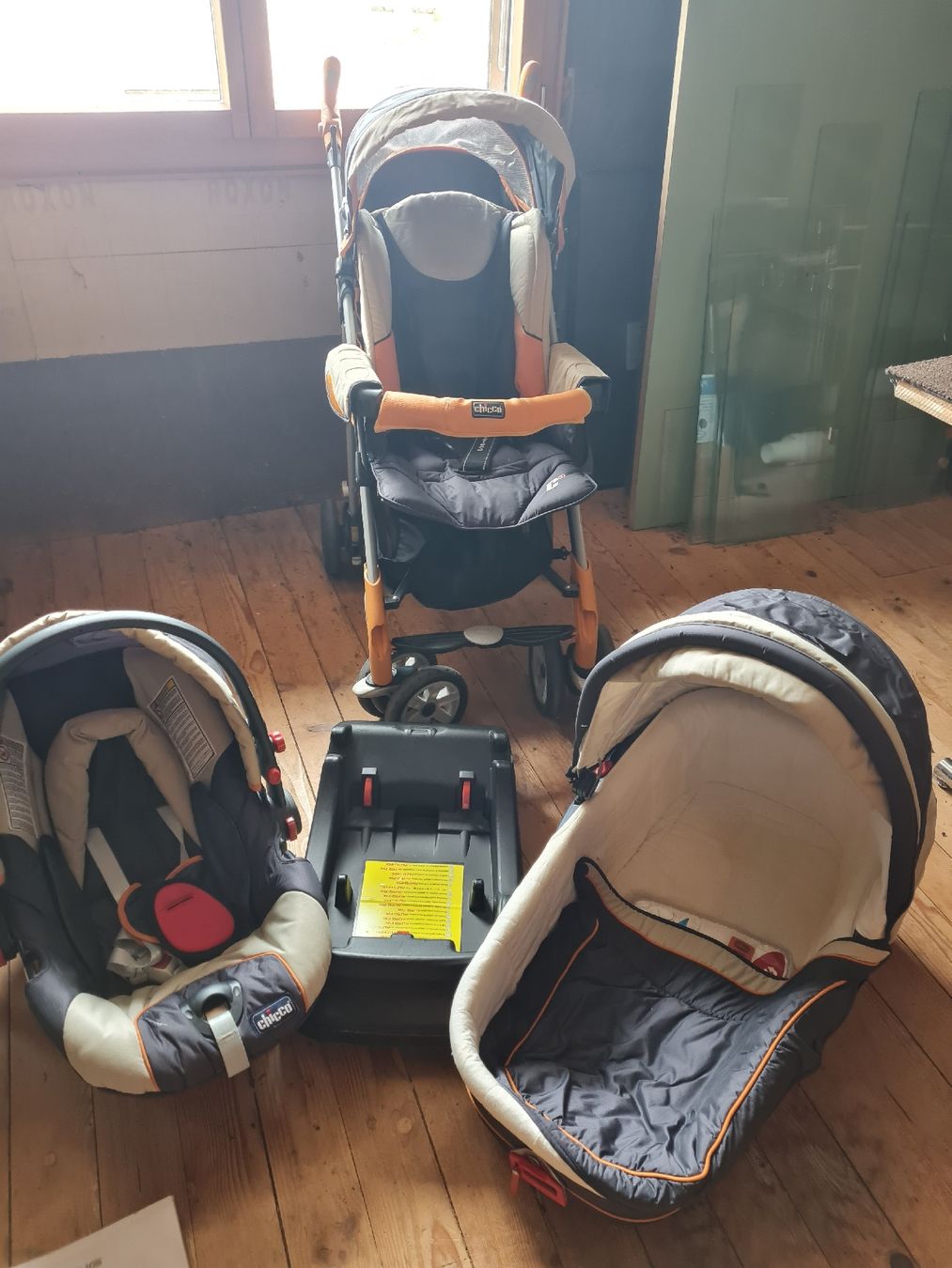 Chicco Poussette: Chicco Kinderwagen – D'occasion à Giffers par Misch80 4