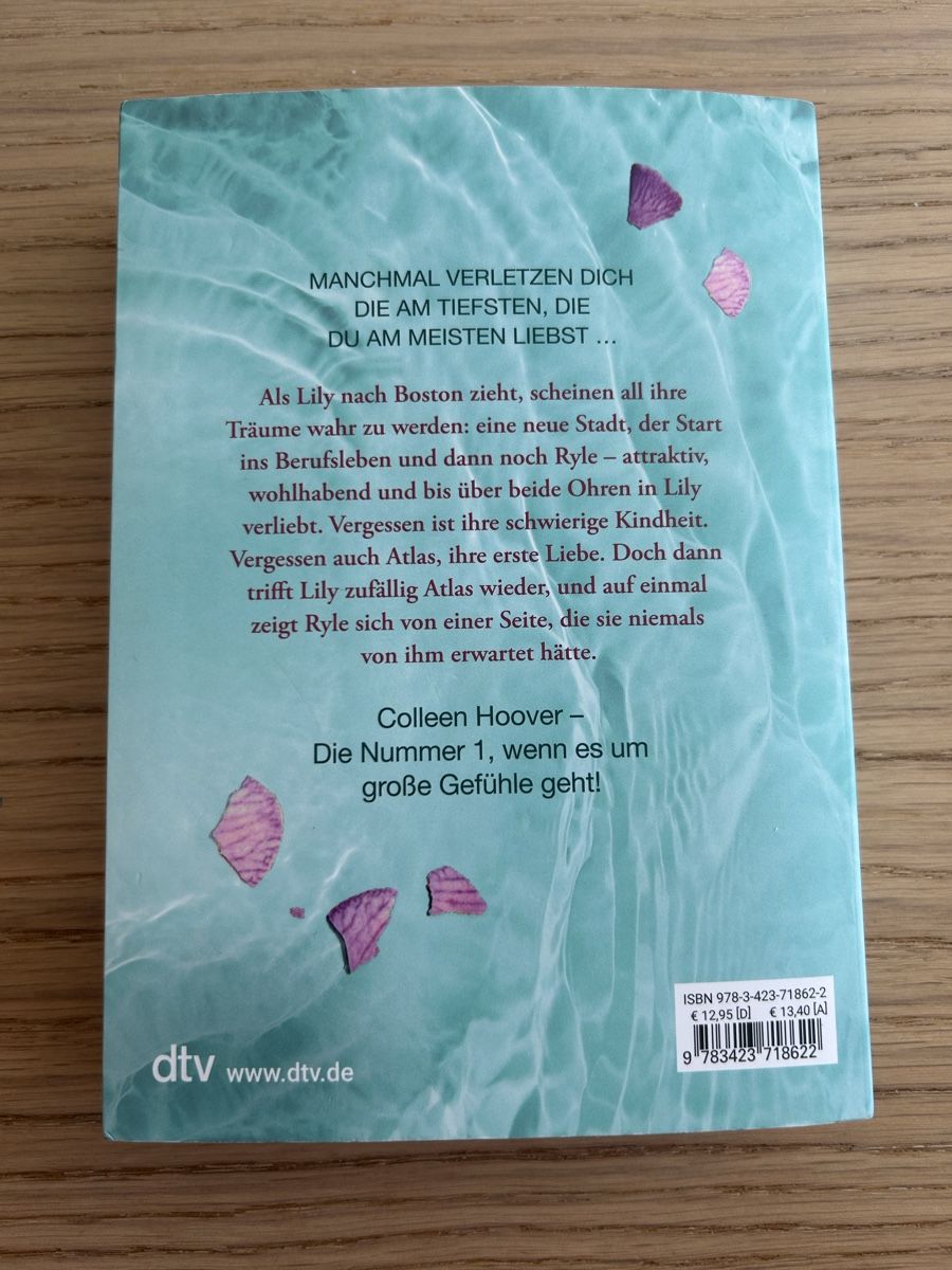 Libri: Nur noch ein einziges Mal (It Ends With Us) - Colleen Hoover – Nuovo e nell'imballaggio originale da Winterthur venduto da mon_hk2h 1