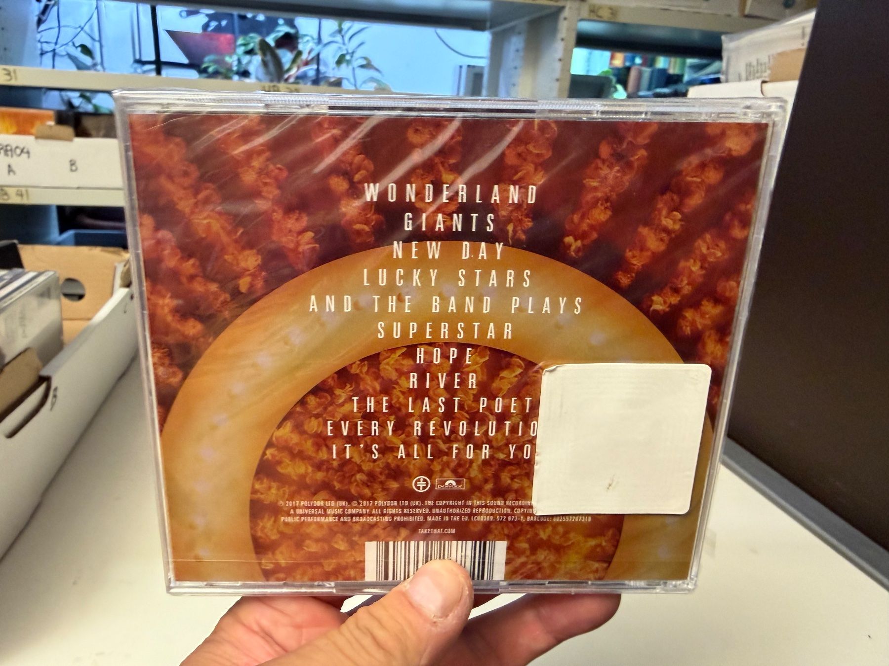 CD: Take That - Wonderland - HB21C – Nuovo e nell'imballaggio originale da Küsnacht ZH venduto da Jazztilldawn 1