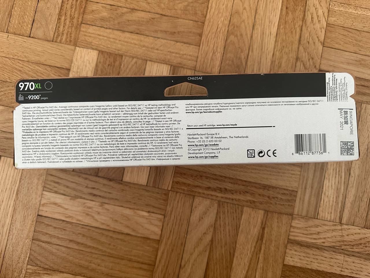 Hewlett Packard Druckerpatronen & Toner: HP Druckerpatrone 970 XL Schwarz – Neu und originalverpackt aus Bern von  1
