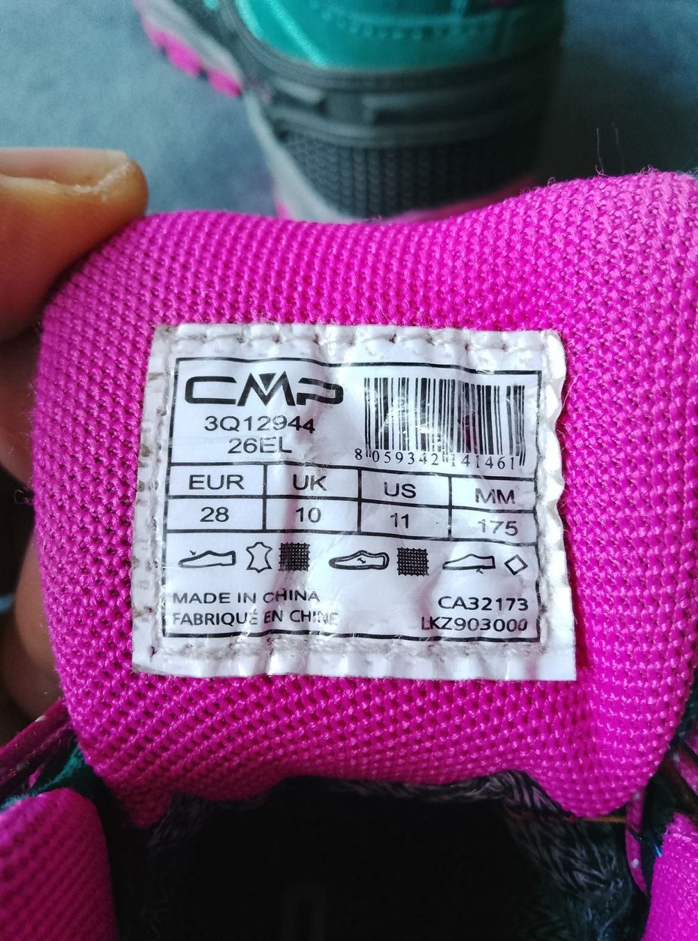 CMP Schuhe für Mädchen: CMP - Kid's Trekking Shoes Waterproof - Wanderschuhe – Gebraucht aus Zermatt von Haspeklo 3