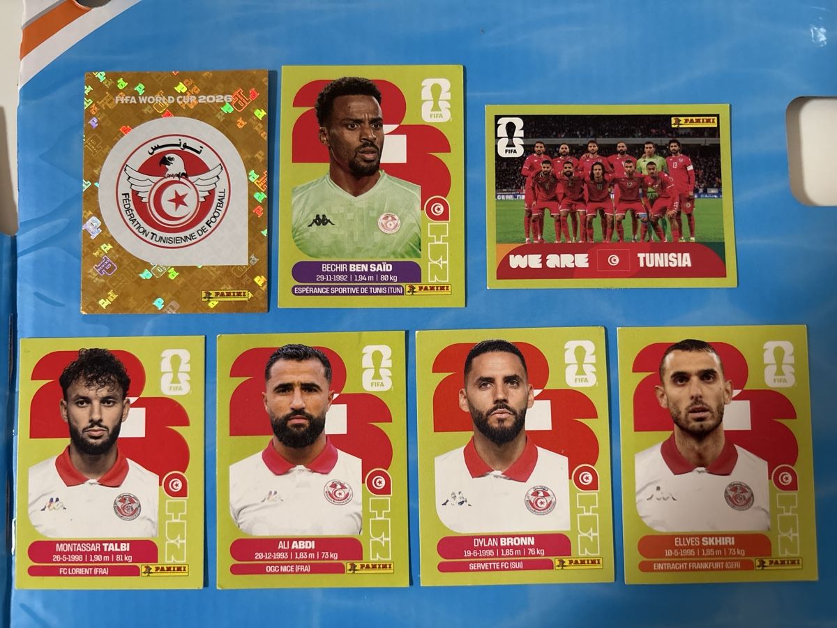 Panini Carte collezionabili: Panini TUN Tunesien 2026 – Nuovo (secondo la descrizione) da Ittigen venduto da Poke-girl