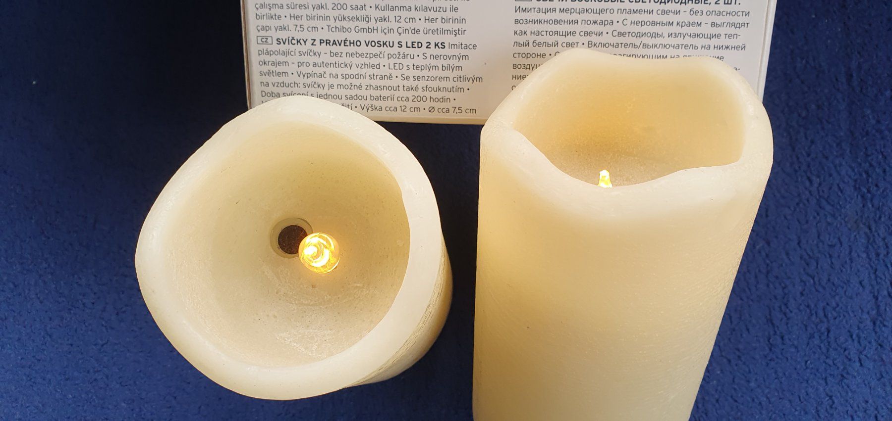 Candele: Kerze 2 x LED Echt Wachs Kerzen – Usato da Läufelfingen venduto da jac_vp95 2