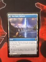 Magic the Gathering Sea Gate Restoration Land
