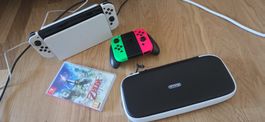 Nintendo Switch inkl. Zelda Spiel und 2 Kontroller