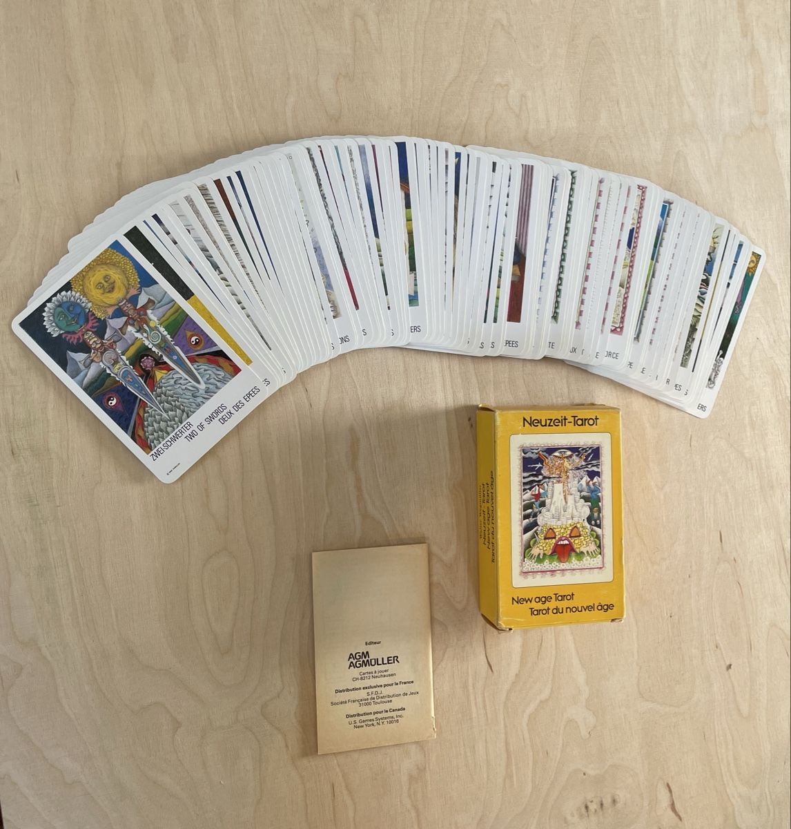 Giochi: Walter Wegmüller Neuzeit Tarot – Usato da Bern venduto da gwe_6rck 1