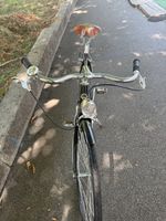 Tretlager, Velo, Herren, Ledersattel, 3-Gang, Rahmen 48,5