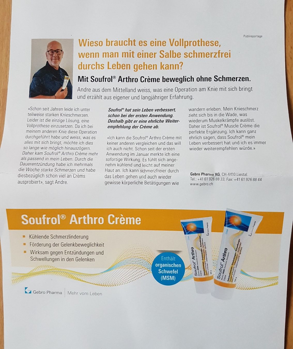 Altro per la cura del corpo: SOUFROL DUO FLEX & ARTHRO / KNOCHEN, MUSKELN, BINDEGEWEBE – Nuovo e nell'imballaggio originale da Sax venduto da prinzenrollen 7