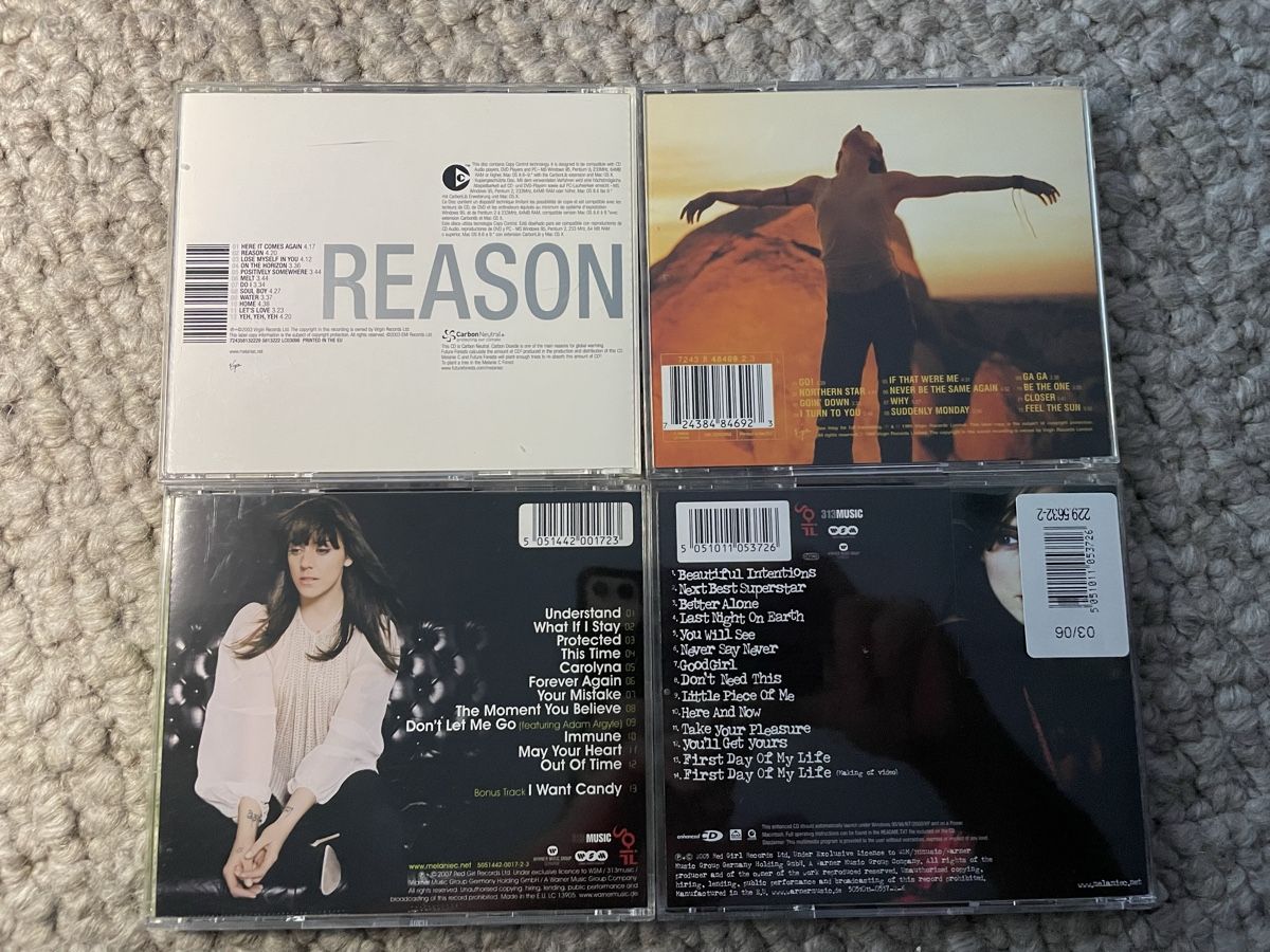 CD: 4x Melanie C – Nuovo (secondo la descrizione) da Reinach AG venduto da trigger7811 1