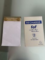 FAF Exacompta Paris Bloc notes e ricarica nuovi 16x10cm