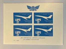 1972 LUPO Luftpostausstellung