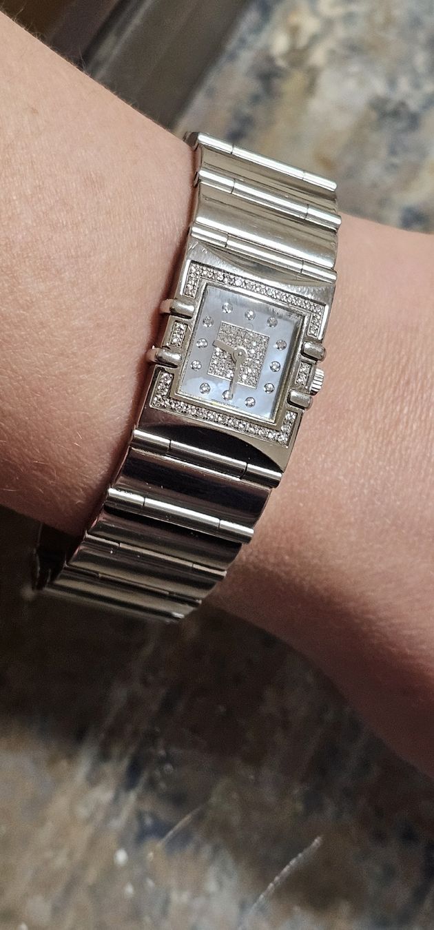 Omega Orologi: Omega Constellation Quadrilla diamants - chic ! – Usato da Genève venduto da Fresko01 8
