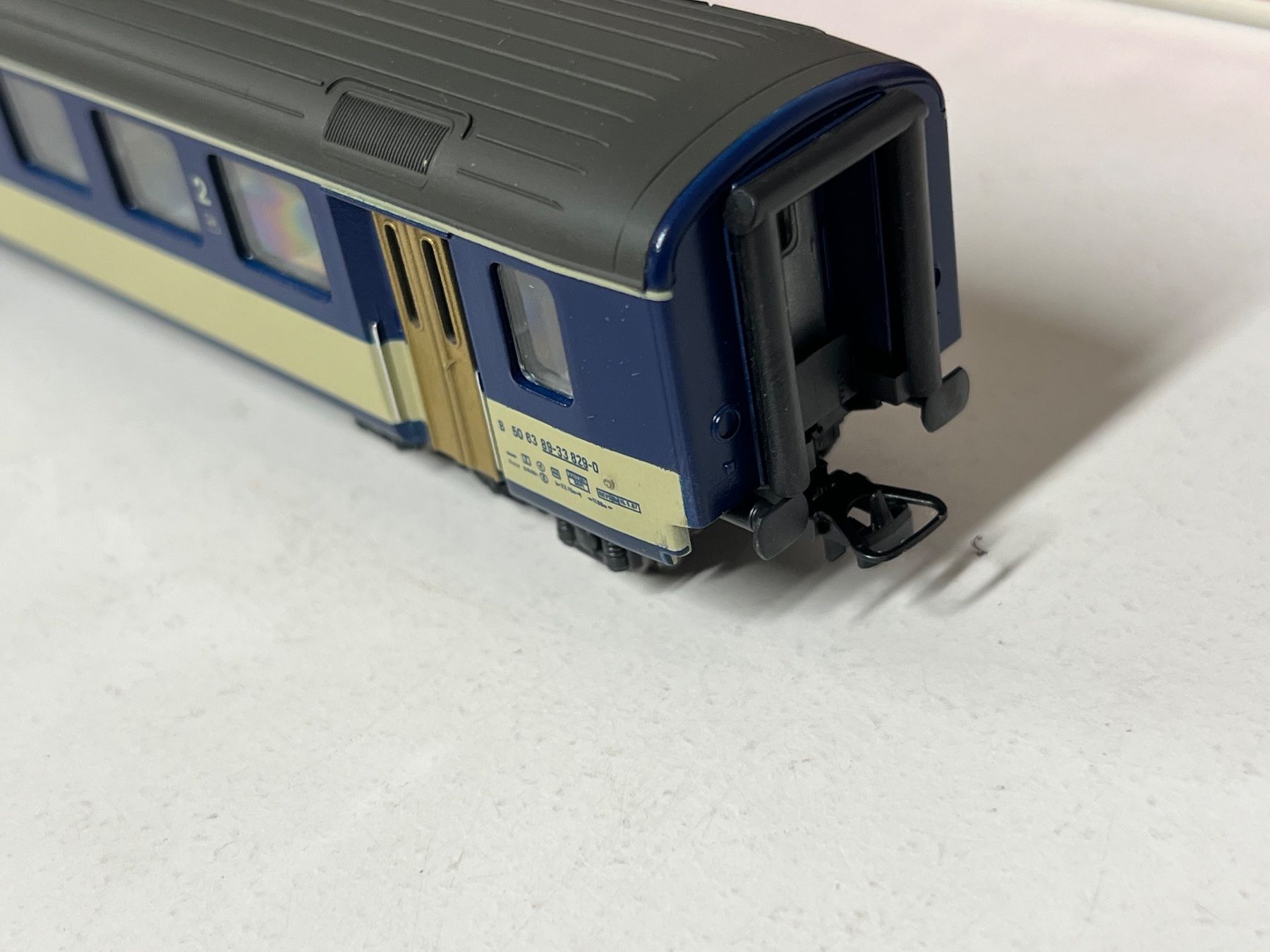 Lima Modellini di ferrovie: Lima 30 9296K BLS LÖTSCHBERGBAHN 2.Kl. H0 DC – Usato da Geroldswil venduto da TopTrain54 4