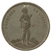 Medaille Eidg. Sängerfest 1870 Neuenburg