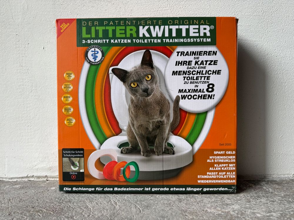 Litter Kwitter Toiletten-Training für Katzen | Kaufen auf Ricardo