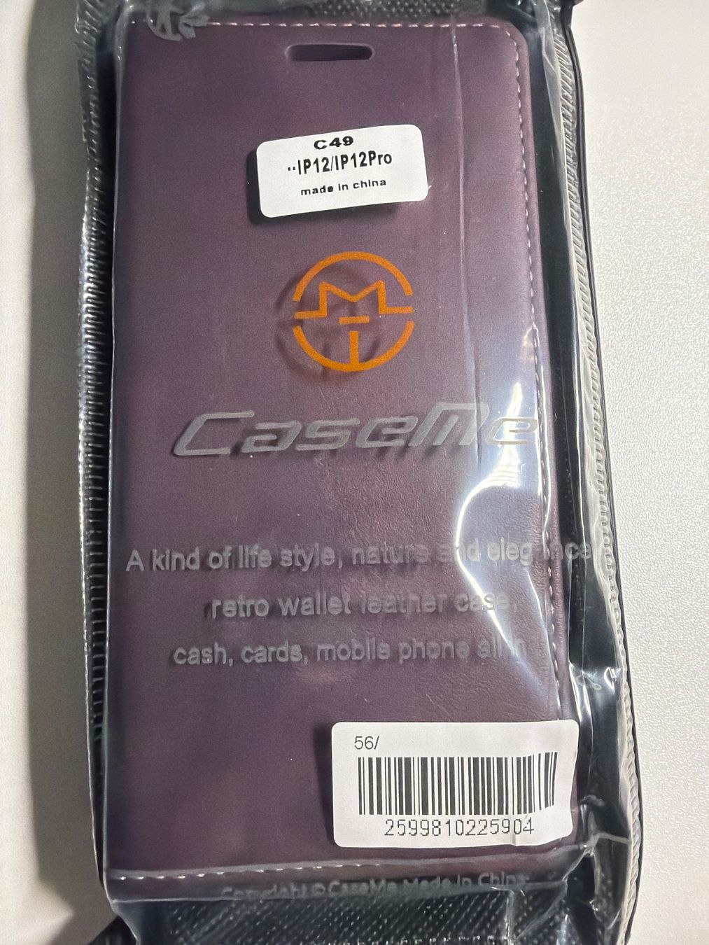 Apple Cover & Protezioni schermo: IPHONE 12/12 PRO CASE HÜLLE LILA – Nuovo e nell'imballaggio originale da Meienried venduto da ManuelaBoutique