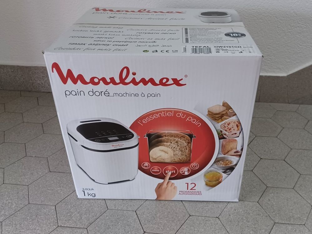 Moulinex Brotbackautomat Pain Doré OW2101 | Kaufen auf Ricardo