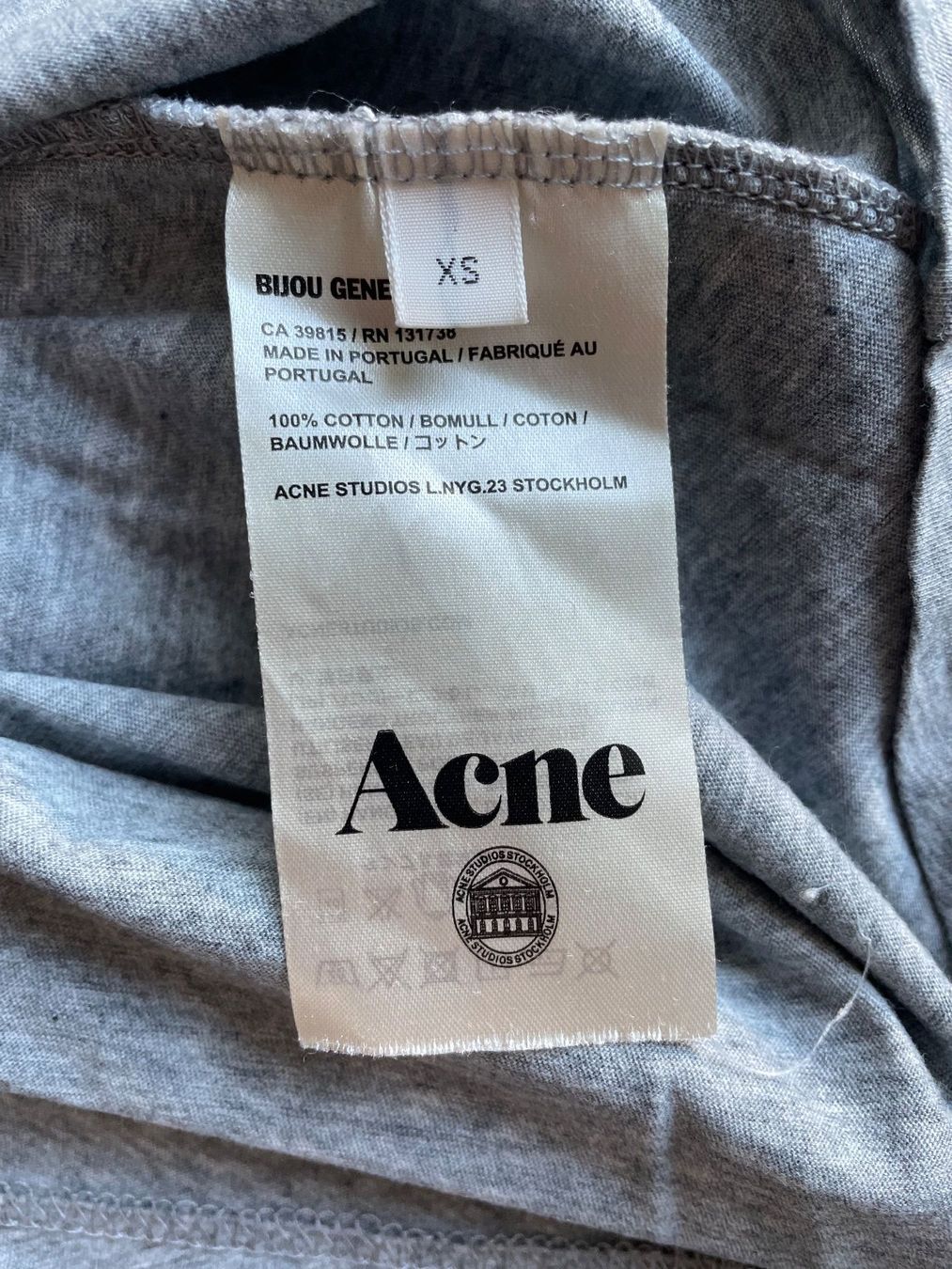 Acne Studios T-shirt: Acne Studios T-shirt XS – Usato da Zürich venduto da hol_bc6v 4