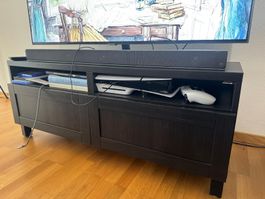 IKEA Besta TV stand black 120 cm x 48 cm x 36 cm