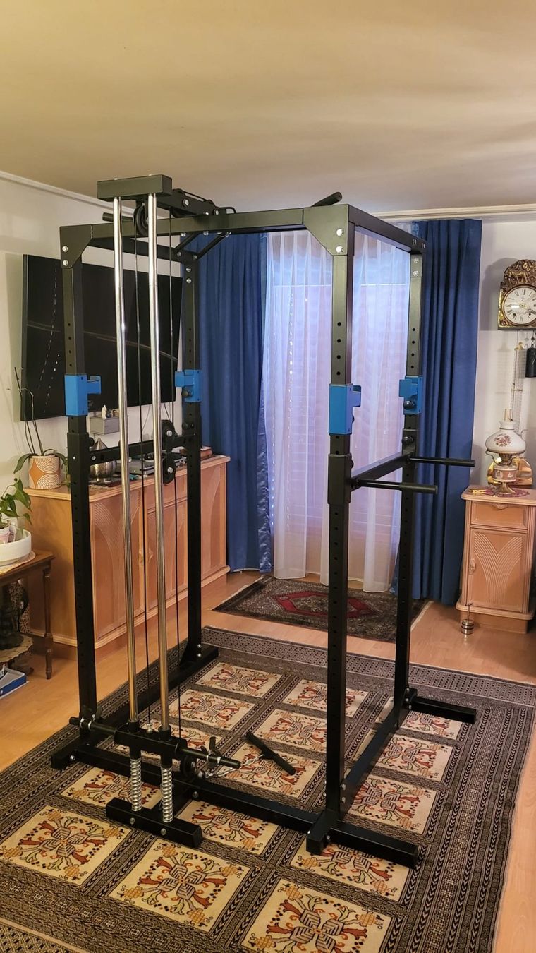 Altri accessori: Homegym Power Rack schwarz/blau – Usato da Trimbach venduto da Shwernugarm 2