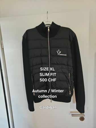 Moncler Cardigan Size XL MEN - Slim Fit