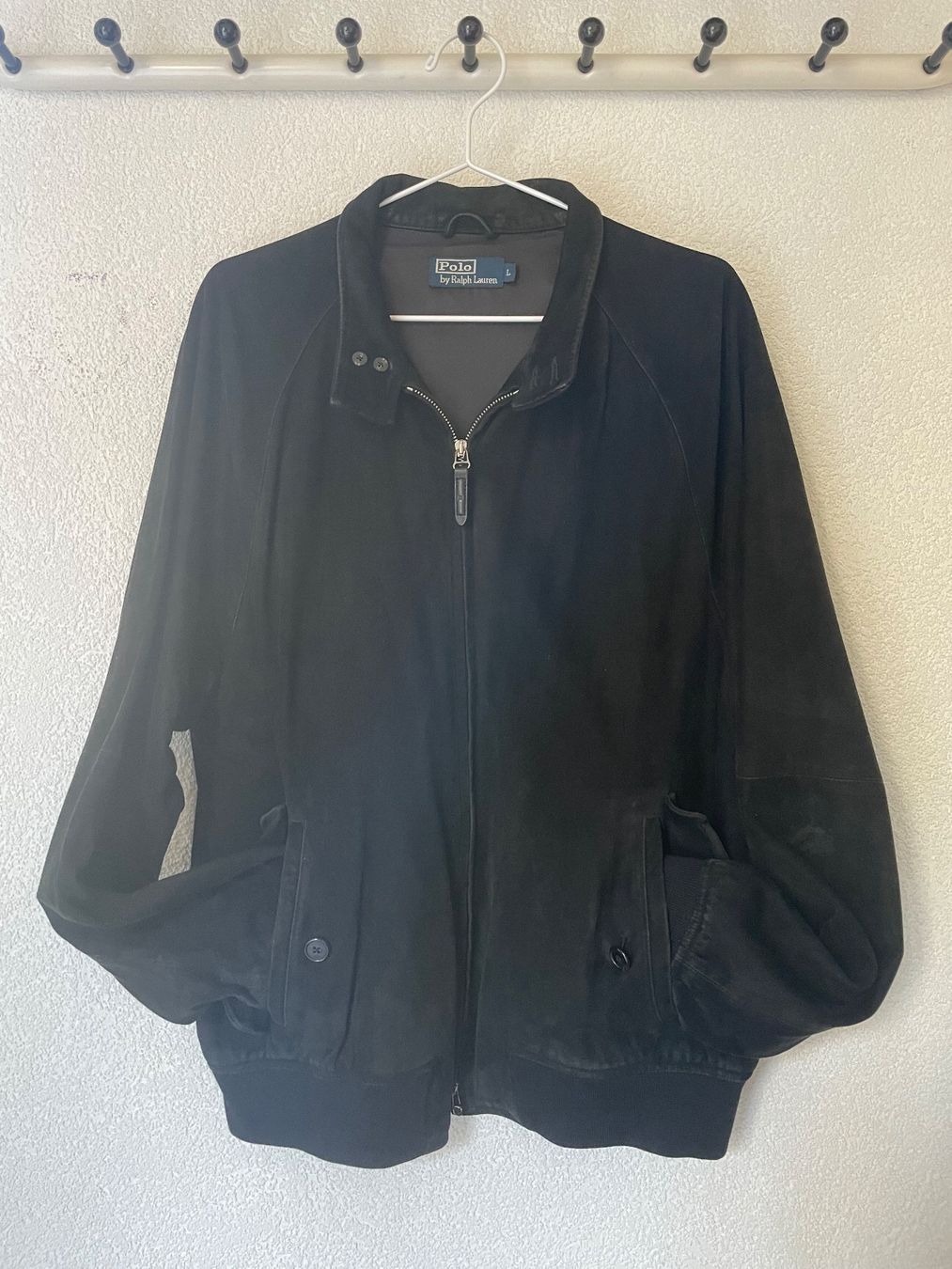 Ralph Lauren Giacche: Veste en daim noire Ralph Lauren – Usato da Lausanne venduto da amaury.h