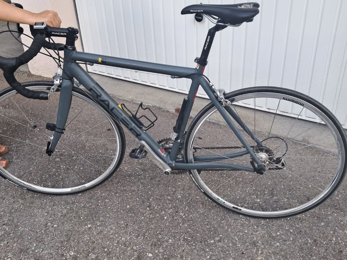 Biciclette: Vélo de route gris de la marque Racer – Nuovo (secondo la descrizione) da Bulle venduto da Sammobil 5