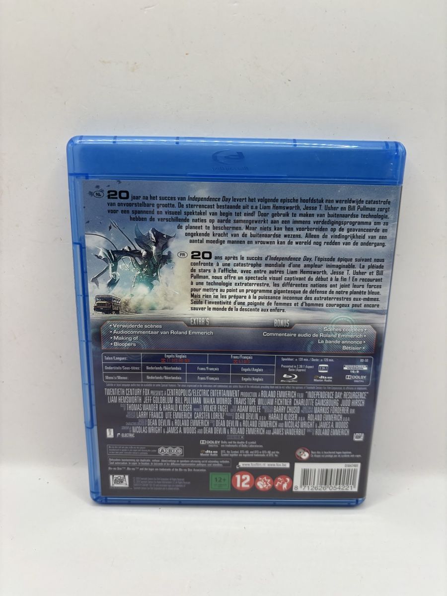 Tutti i DVDs: Blu-ray Independence Day Resurgence – Usato da Genève venduto da sho_67qj 1