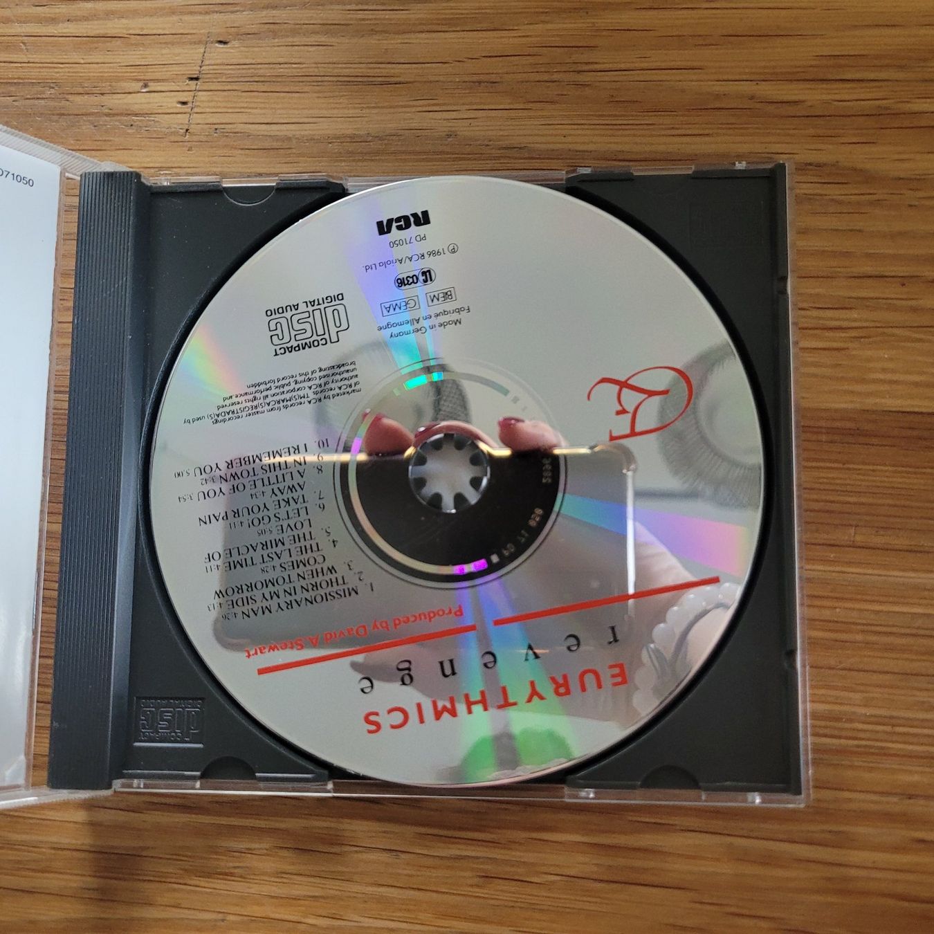 CDs: CD Eurythmics Revenge – Gebraucht aus Biel/Bienne von Destockweb 1