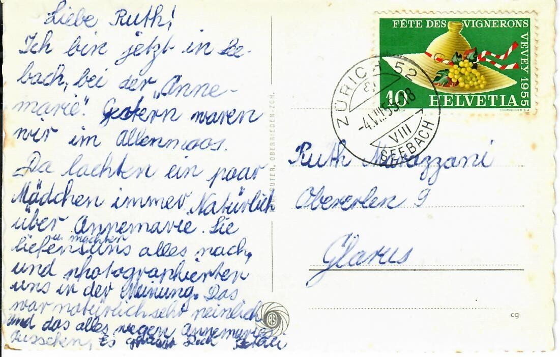 Cartoline postali: Affoltern a.A, – Usato da Hochdorf venduto da Ziegel-16 1