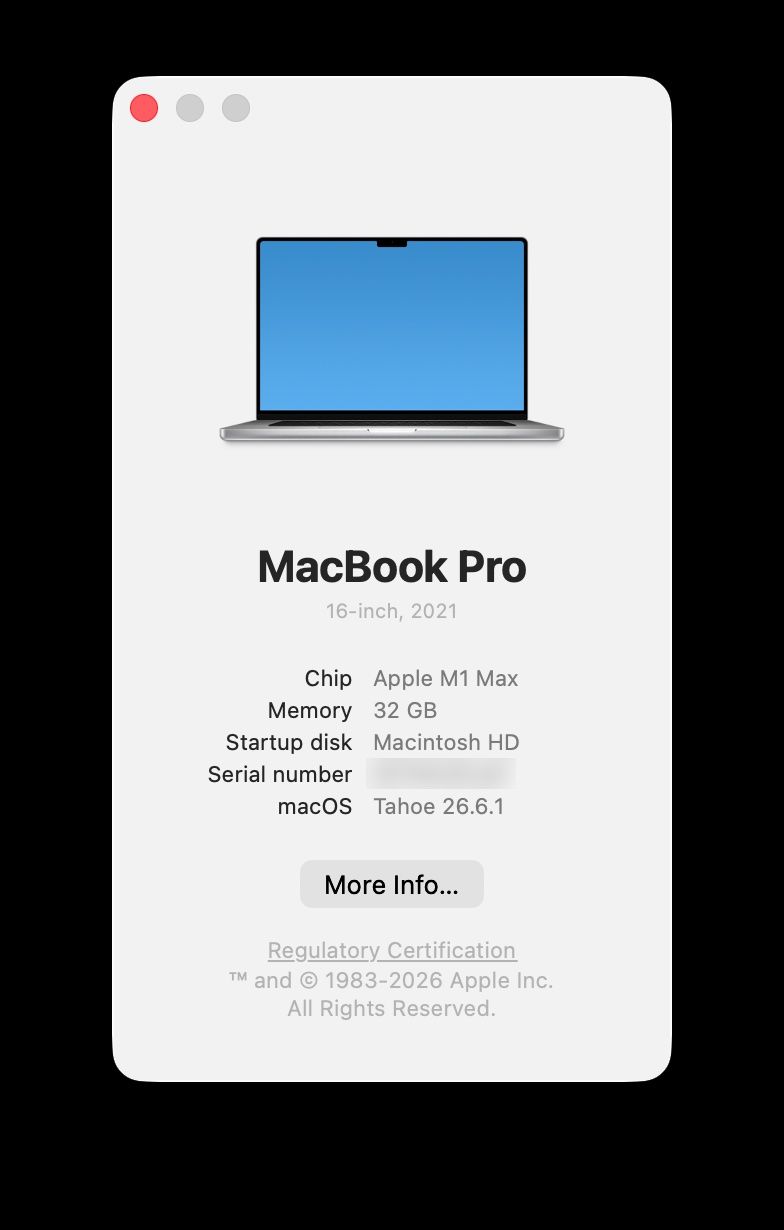 Apple Notebook: MacBook Pro 16" M1 Max - 32GB, 2TB – Usato da La Chaux (Cossonay) venduto da mathieubesson 2