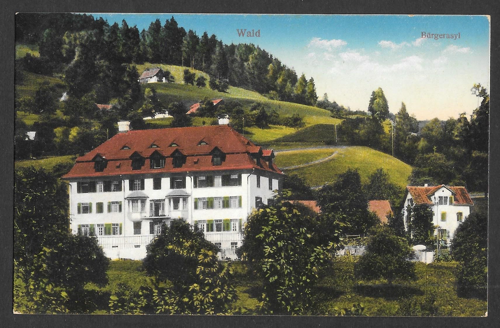 Cartoline postali: Wald Bürgerasyl – Usato da Olten venduto da clotaldi
