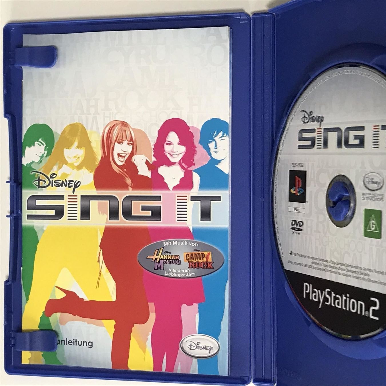 Spiele: Sing it / Hannah Montana - Disney PS2 – Gebraucht aus Mollis von GamingCorner 1