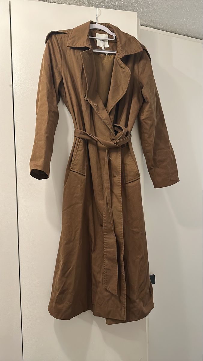 Cappotti: Trenchcoat .OBJECT Braun kostenloser Versand – Usato da Dietikon venduto da vithya88