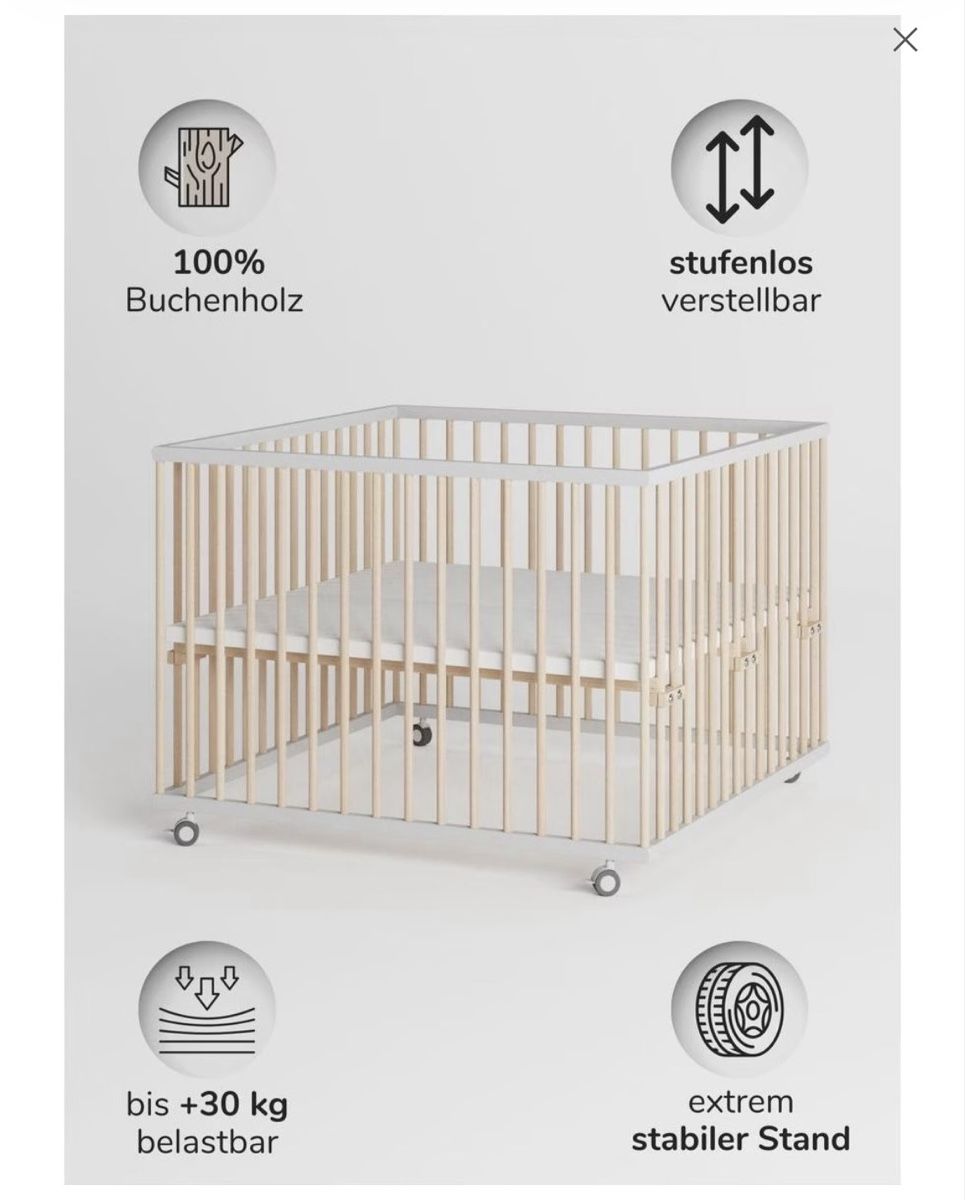 Box & Barriere di sicurezza: Sämann Premium Laufgitter – Usato da Rotkreuz venduto da Rajah 5