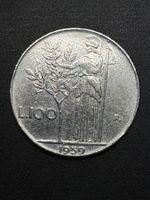 Münze, Italien, 100 Lire, 1959