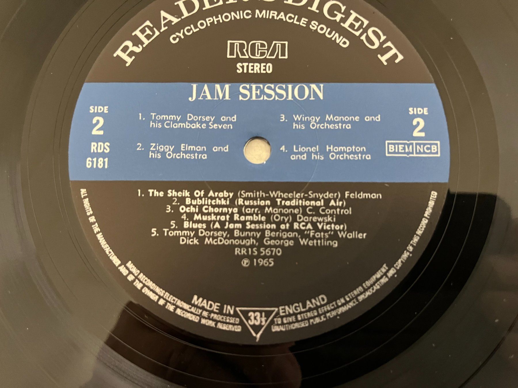 Dischi in vinile: Schallplatten Vinyl LP Jam Session LP – Usato da Mumpf venduto da dadaboygugu 6