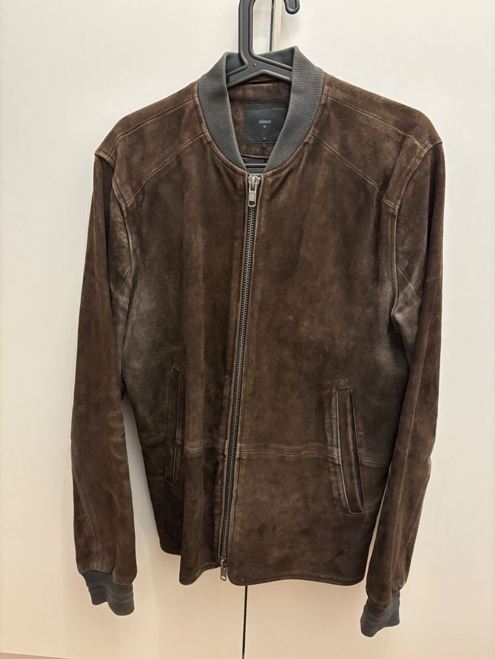 Giacche: Minimum// Veste En Cuir Marron – Usato da Troinex venduto da dom89