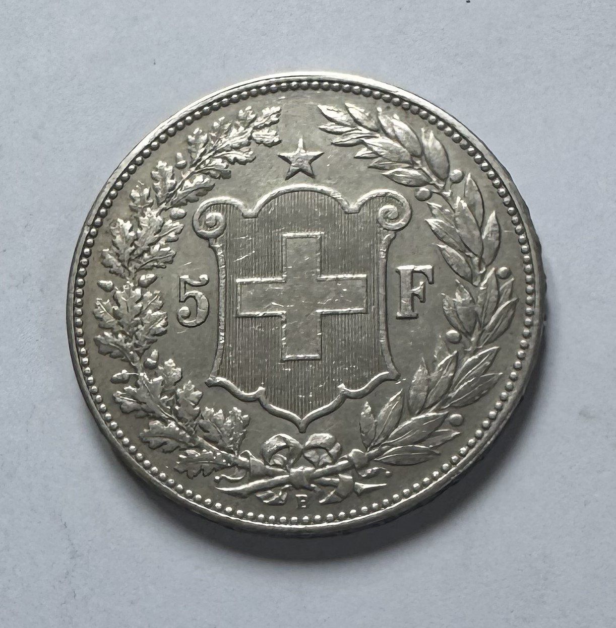Tutti le monete: 1888 5 Franken vz-unz – Usato da Kirchberg SG venduto da Helveticus00 1