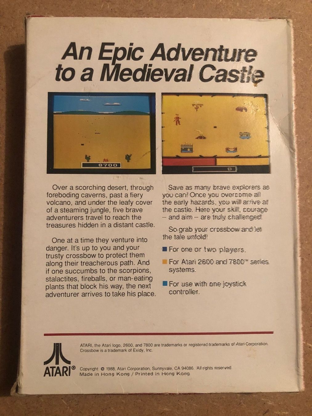 Giochi: Crossbow für Atari 2600 in OVP – Usato da Kestenholz venduto da Inna09 1