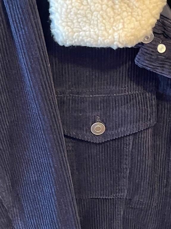 Giacche: VESTE NEUVE velours bleu marine, taille M – Usato da St-Légier-Chiésaz venduto da zmut72 3