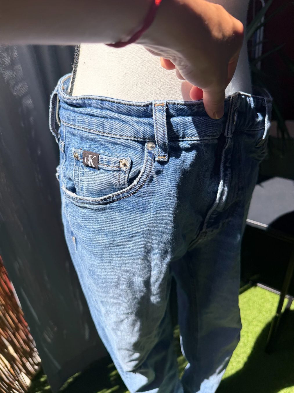 Calvin Klein Jeans: Calvin Klein Jeans Hose blau W30 – Usato da Riehen venduto da edu_92w7 1