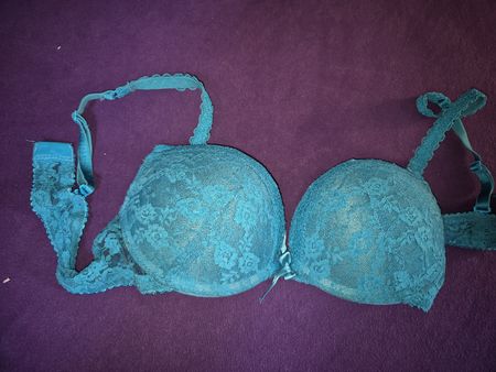 reggiseno push up turchese